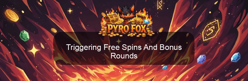 Pyrofox Triggering Free Spins And Bonus Rounds